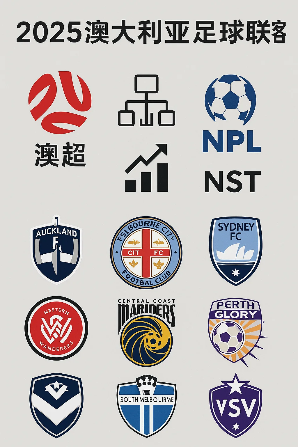 2025澳大利亚足球联赛完整资料与数据解析:澳超、NPL与NST全方位剖析 1 2025澳大利亚足球联赛完整资料与数据解析:澳超、NPL与NST全方位剖析