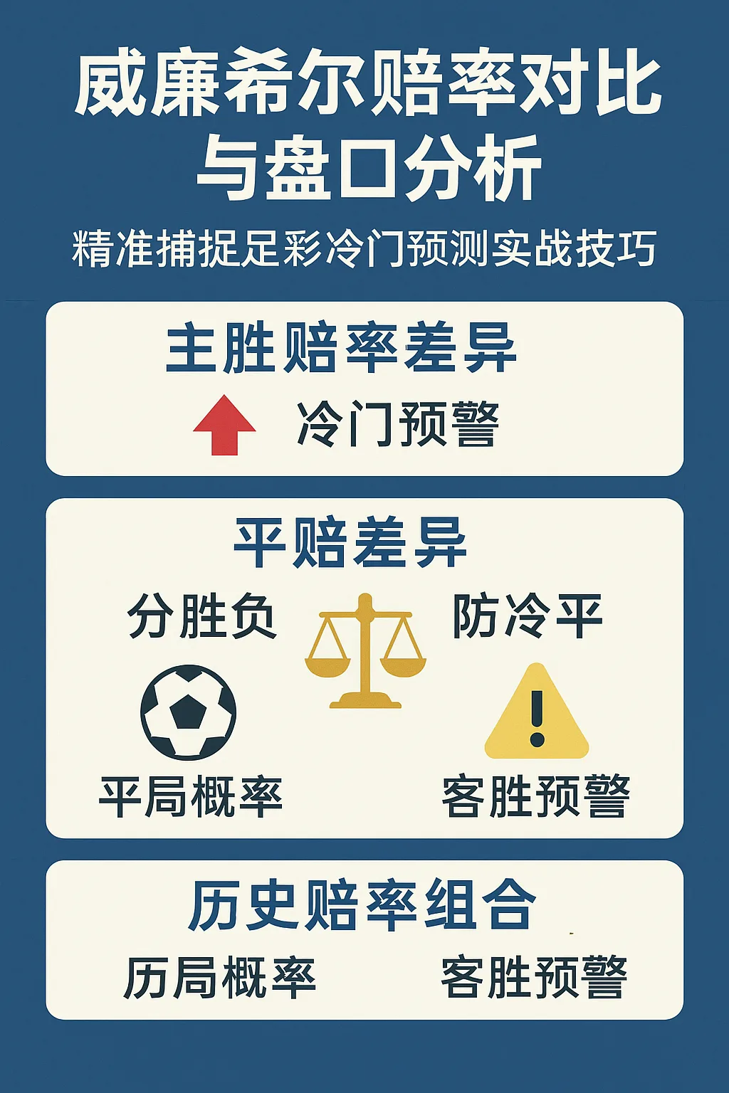 威廉希尔赔率对比与盘口分析：精准捕捉足彩冷门预测实战技巧