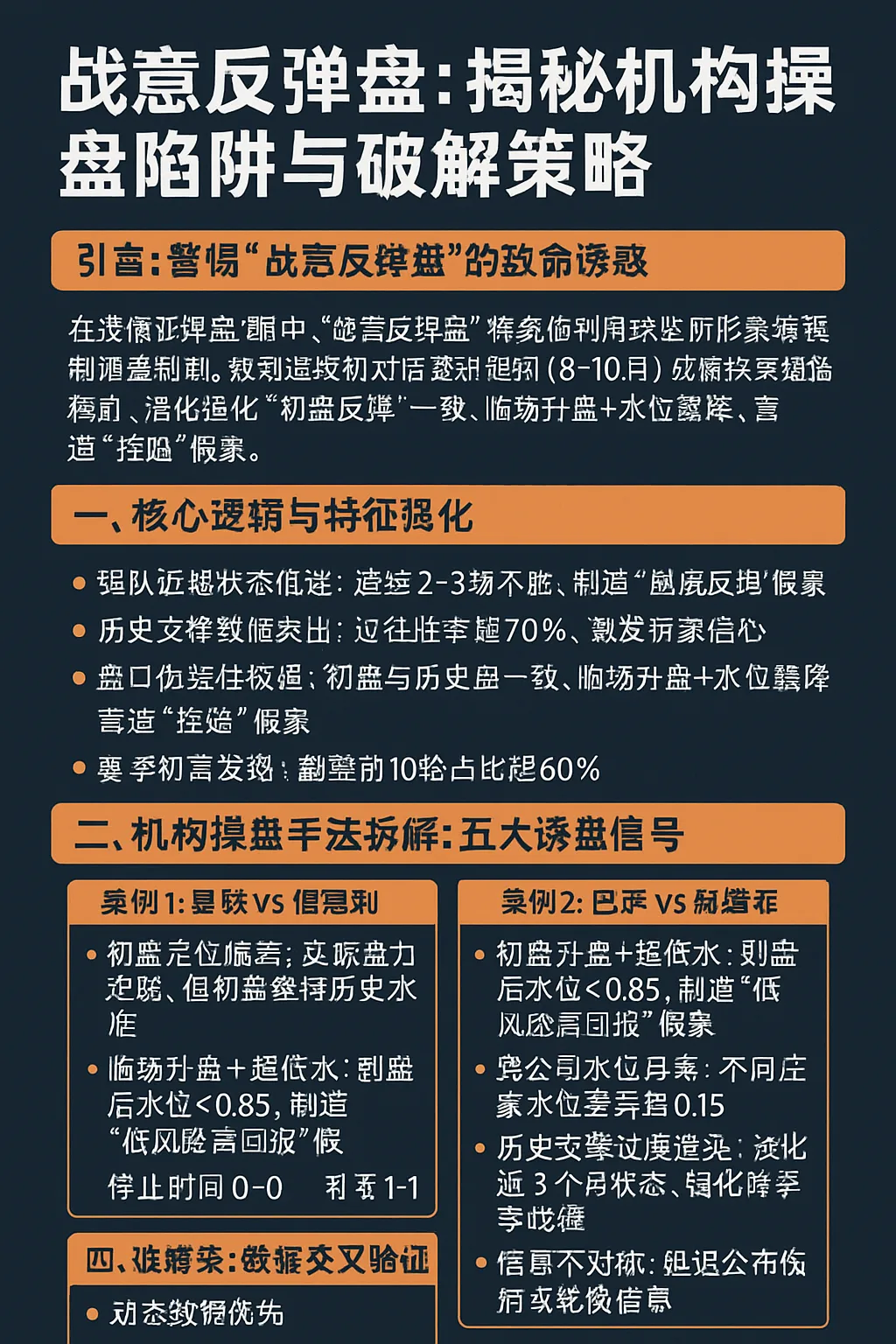 战意反弹盘:揭秘机构操盘陷阱与破解策略 1 战意反弹盘:揭秘机构操盘陷阱与破解策略