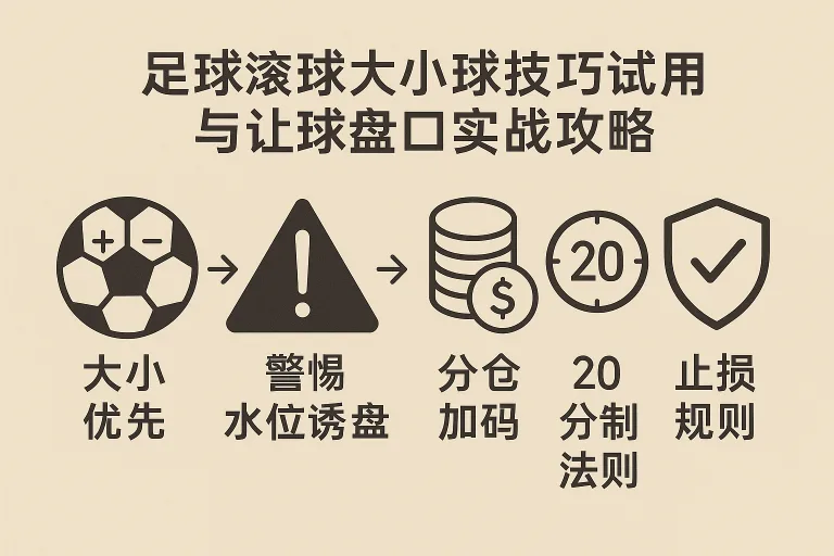 【2025最新】足球滚球大小球投注技巧与让球盘口实战攻略
