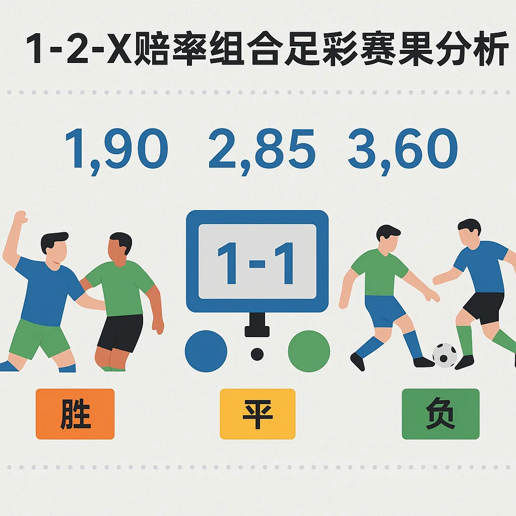 帮您解读竞彩赔率系列 1之 1‑2‑X组合